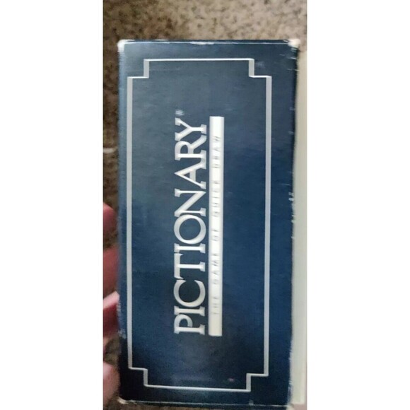 Vintage 1985 Pictionary The Game of Quick Draw 1st Ed REPLACEMENT EMPTY BOX ONLY - Picture 7 of 8
